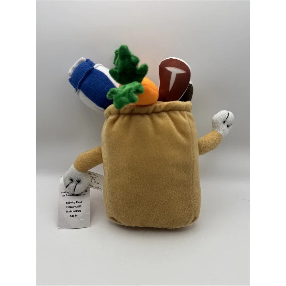 HEB Texas HEBuddy Grocery Store Bag Sack 9